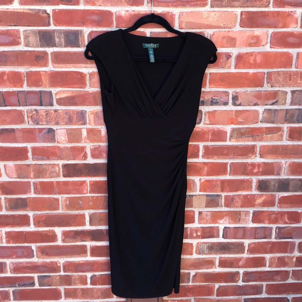Ralph Lauren black cocktail dress